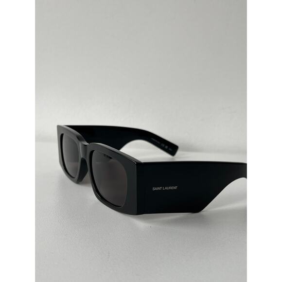 NEW Saint Laurent SL654 Sunglasses in Black $545 - Picture 6 of 9